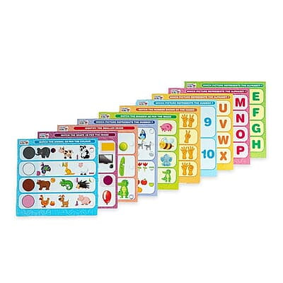 Intellikids Electro Game, 10 Double Sided Printed Cards, If it Lights its Right!! Learn About Alphabet,Numbers,Colors,Shapes,etc Intellikids Electro Game, 10 Double Sided Printed Cards, If it Lights its Right!! Learn About Alphabet,Numbers,Colors,Shapes,etc