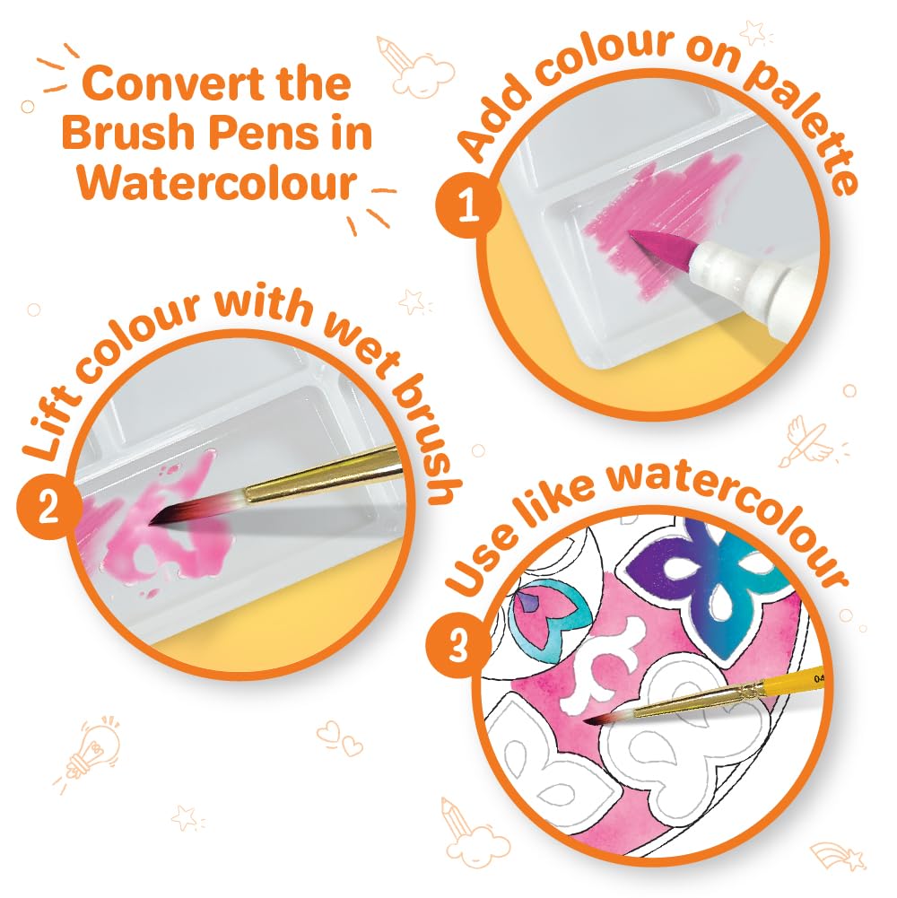 Imagimake Mandala Art Kit | Art and Craft Kit for Girls Imagimake Mandala Art Kit | Art and Craft Kit for Girls