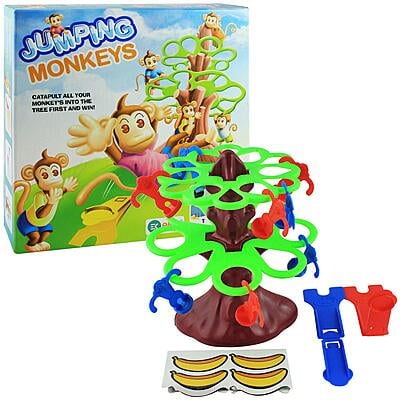 Jumping Monkeys Small Catapult Toy 2 Players Board Game for Kids (Multicolour) Jumping Monkeys Small Catapult Toy 2 Players Board Game for Kids (Multicolour)