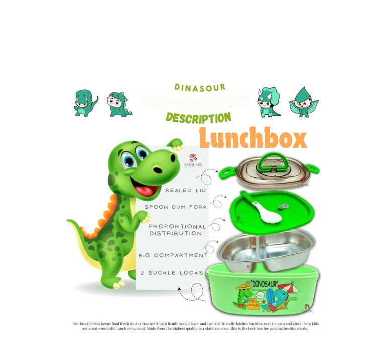 Dinosaur lunch box set shop